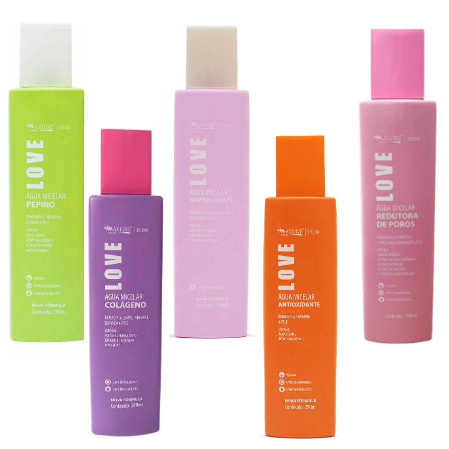 Água Micelar Love Max Love – Limpeza, Hidratação e Cuidado para sua Pele
