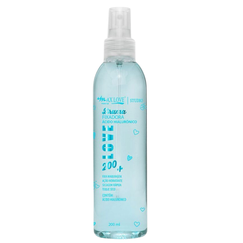 Bruma Fixadora Vegana com Aroma Max Love 200 ml