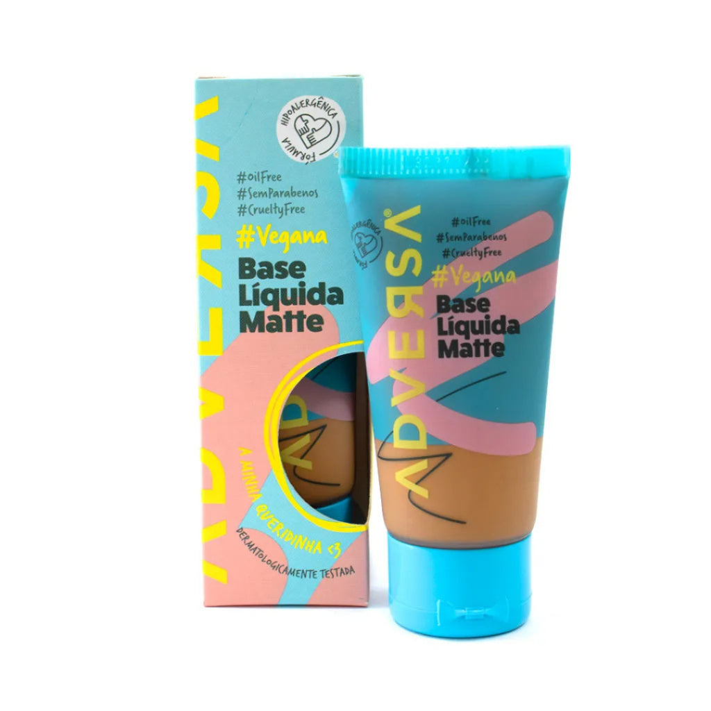 Adversa Base Líquida de Maquiagem Matte Vegana