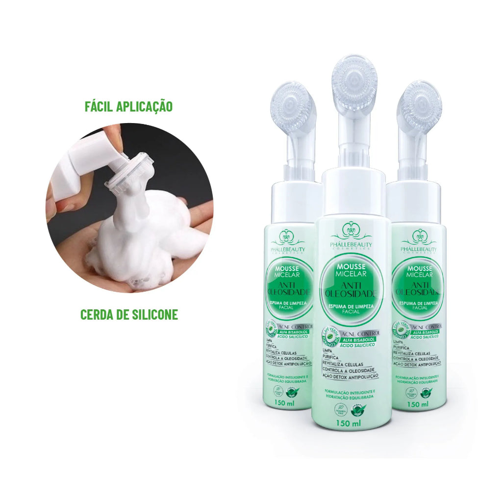 Mousse Micelar Antioleosidade 150ml