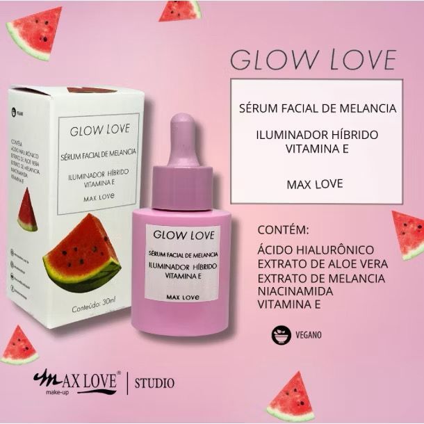Séruns Faciais Glow Love Max Love