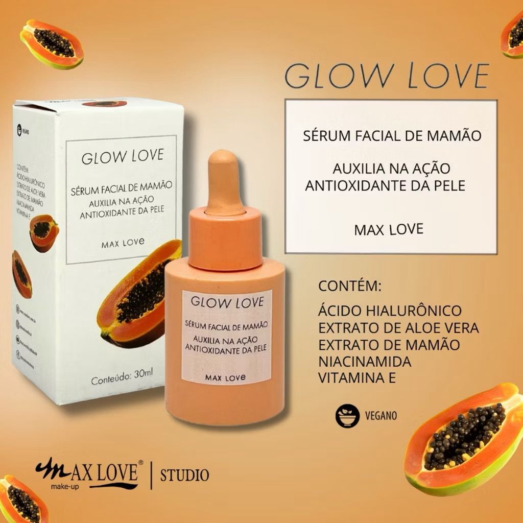 Séruns Faciais Glow Love Max Love