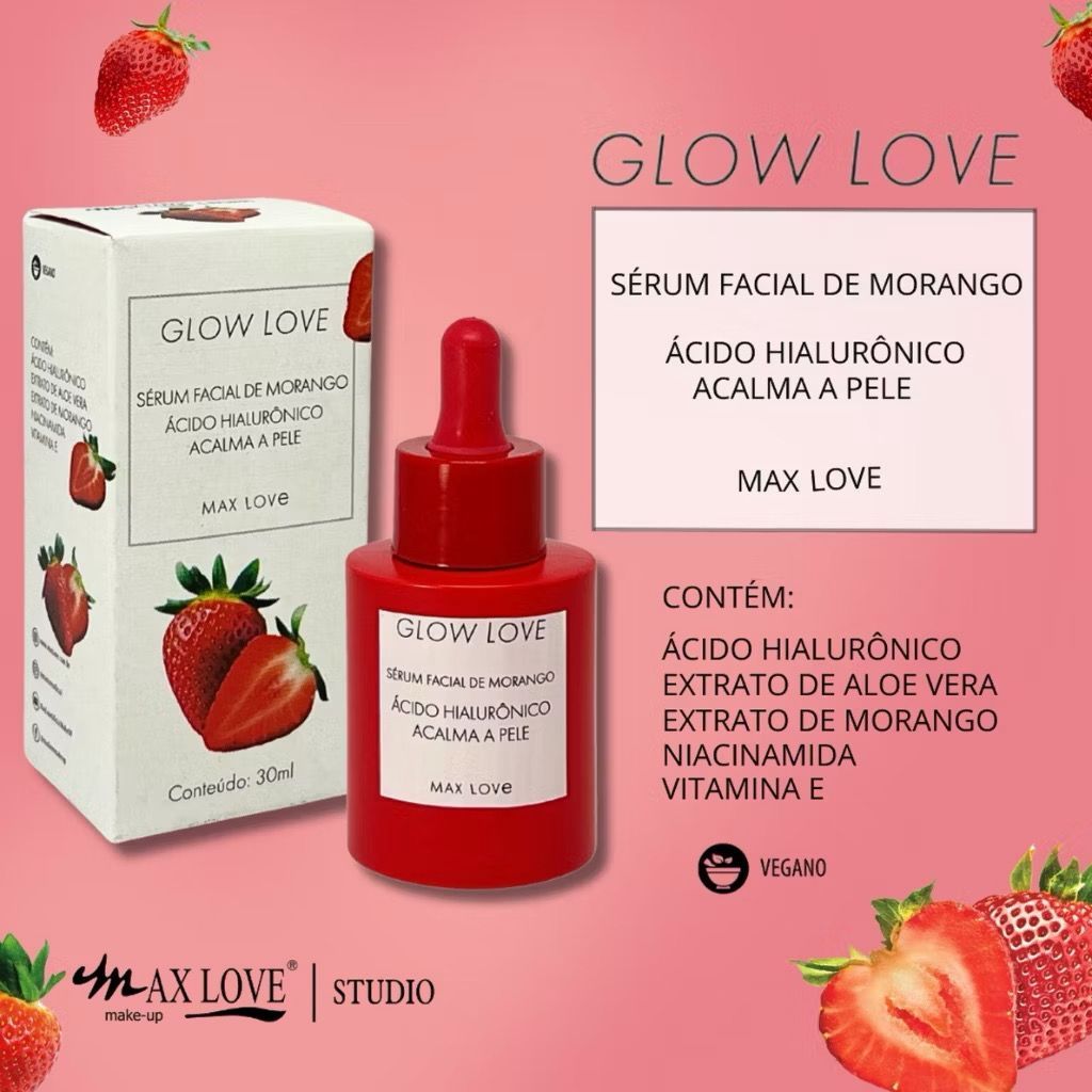 Séruns Faciais Glow Love Max Love