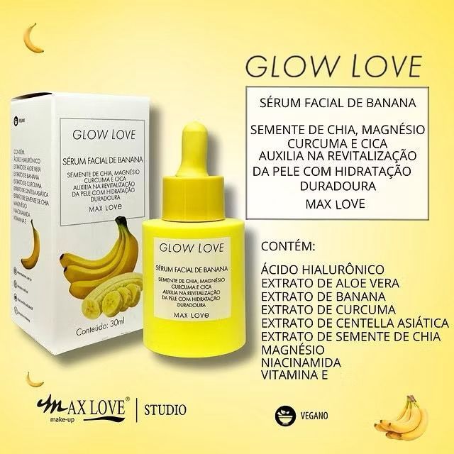 Séruns Faciais Glow Love Max Love