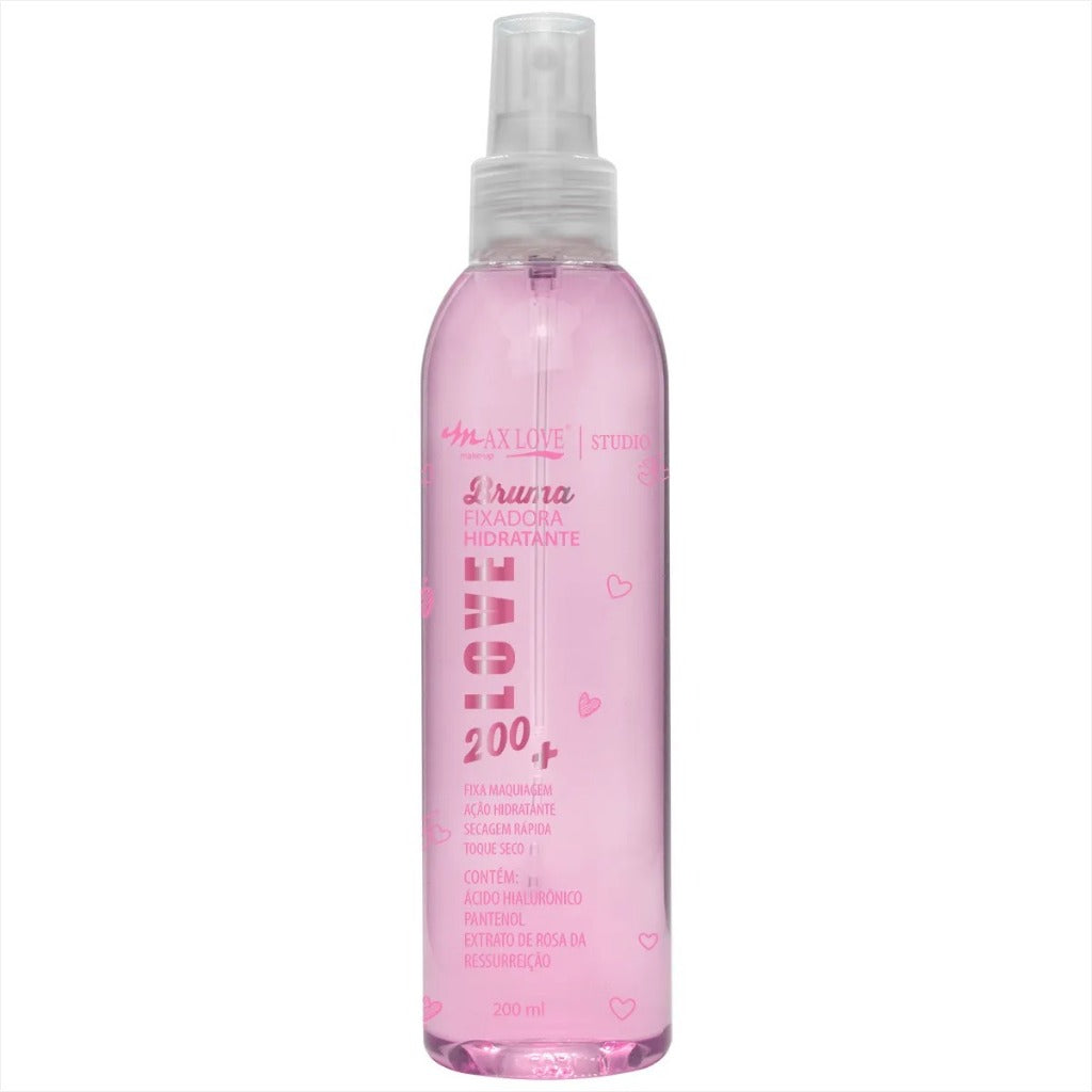 Bruma Fixadora Vegana com Aroma Max Love 200 ml