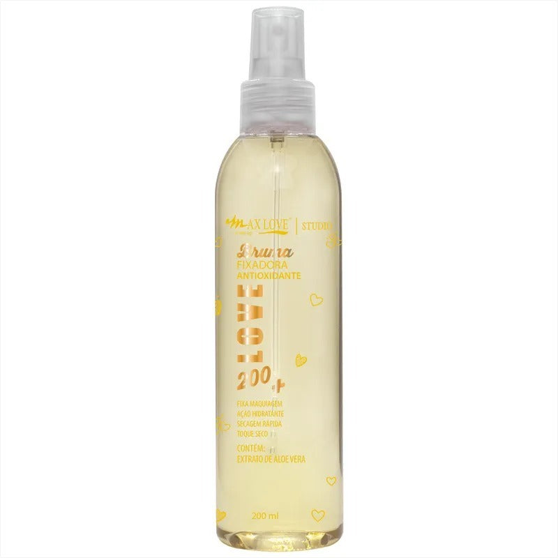 Bruma Fixadora Vegana com Aroma Max Love 200 ml