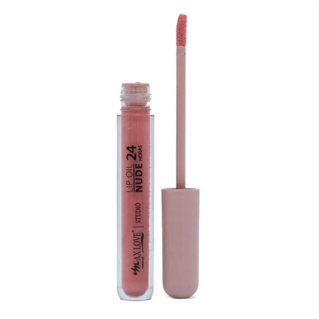 Lip Oil Nude Hidratante 24 Horas MAX LOVE