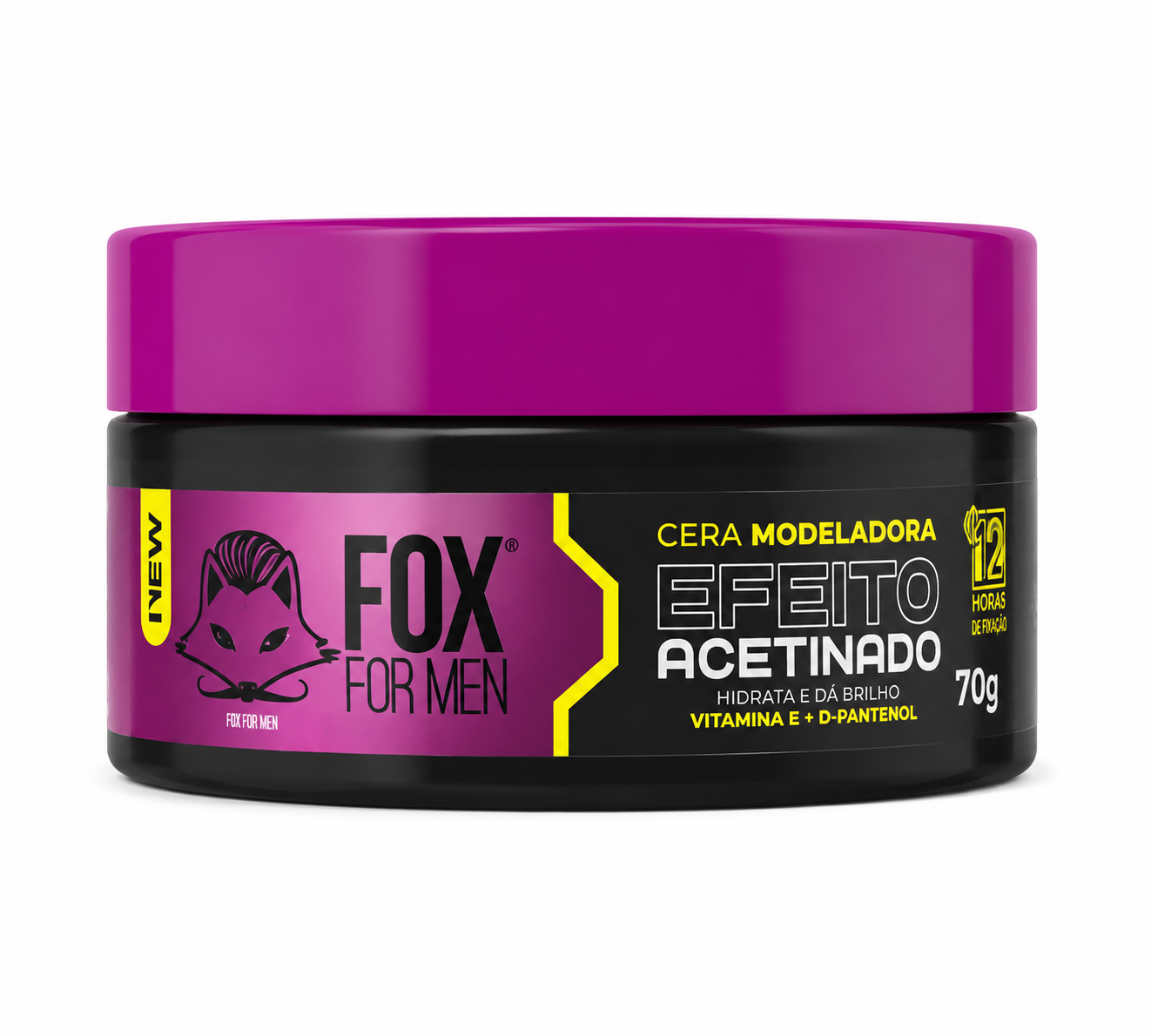 Cera Modeladora Fox For Men Efeito Acetinado 70g