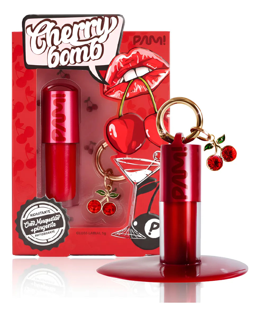 Gloss Labial Cherry Bomb Pam By Pamell
