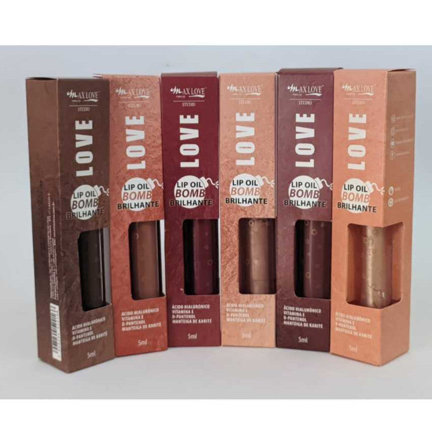 Lip Oil Bomb Brilhante Max Love