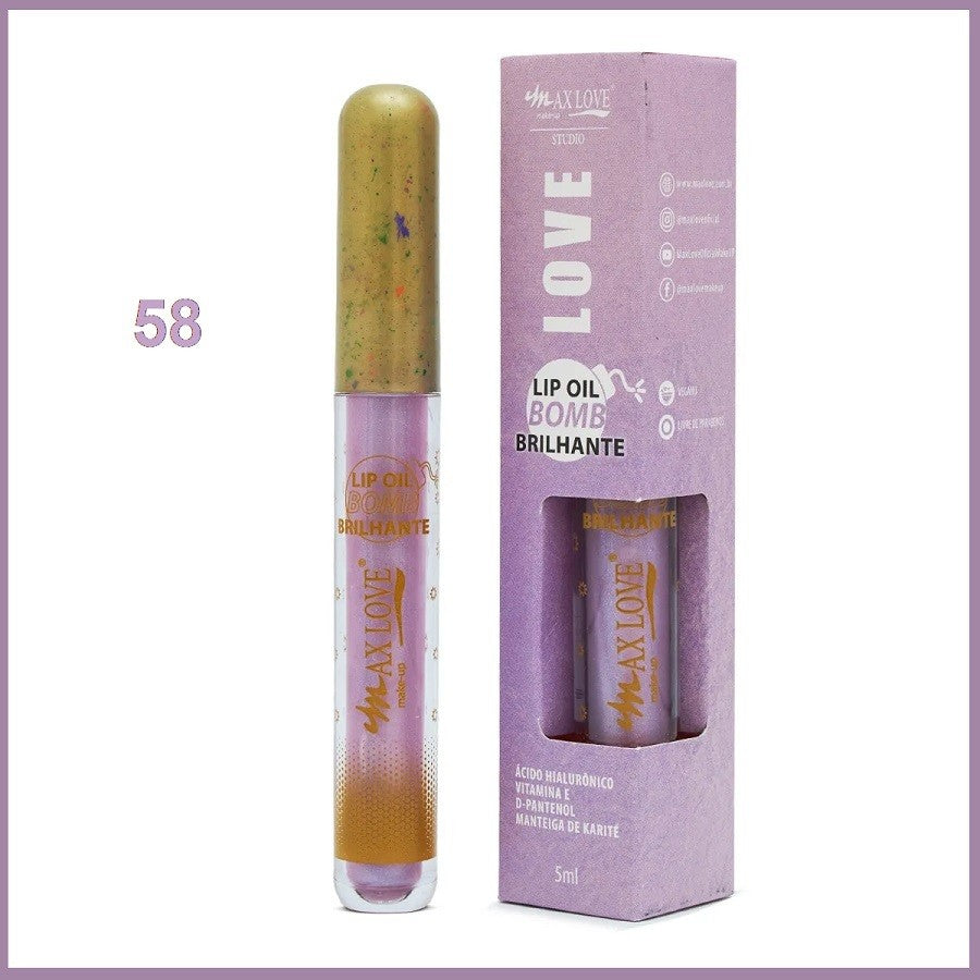 Lip Oil Bomb Brilhante Max Love