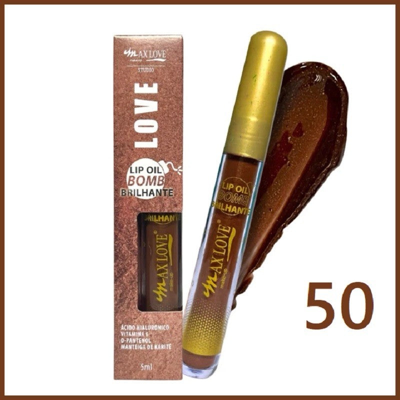 Lip Oil Bomb Brilhante Max Love