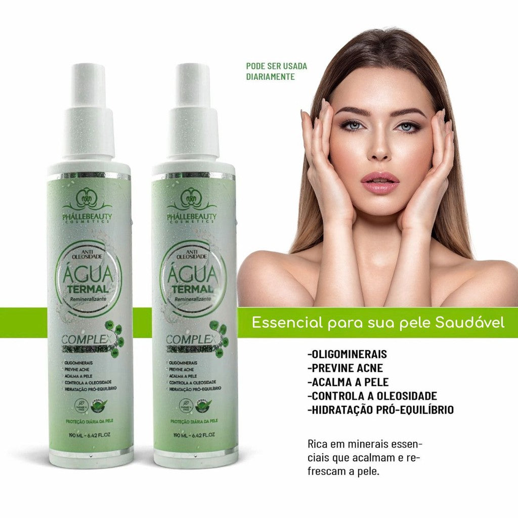 Agua Termal Anti-oleosidade - Phallebeauty