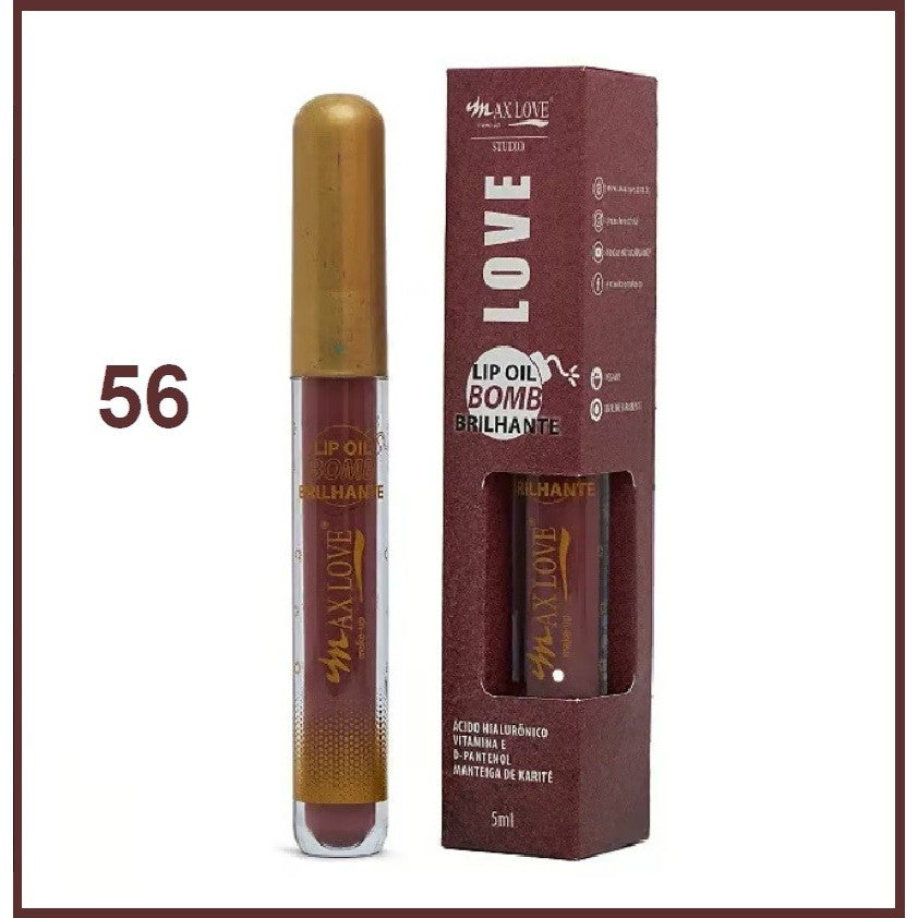 Lip Oil Bomb Brilhante Max Love