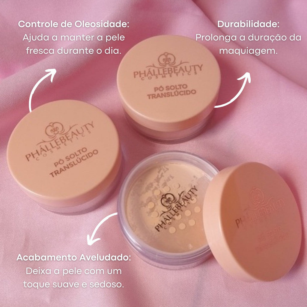 Pó Solto Translúcido Phallebeauty