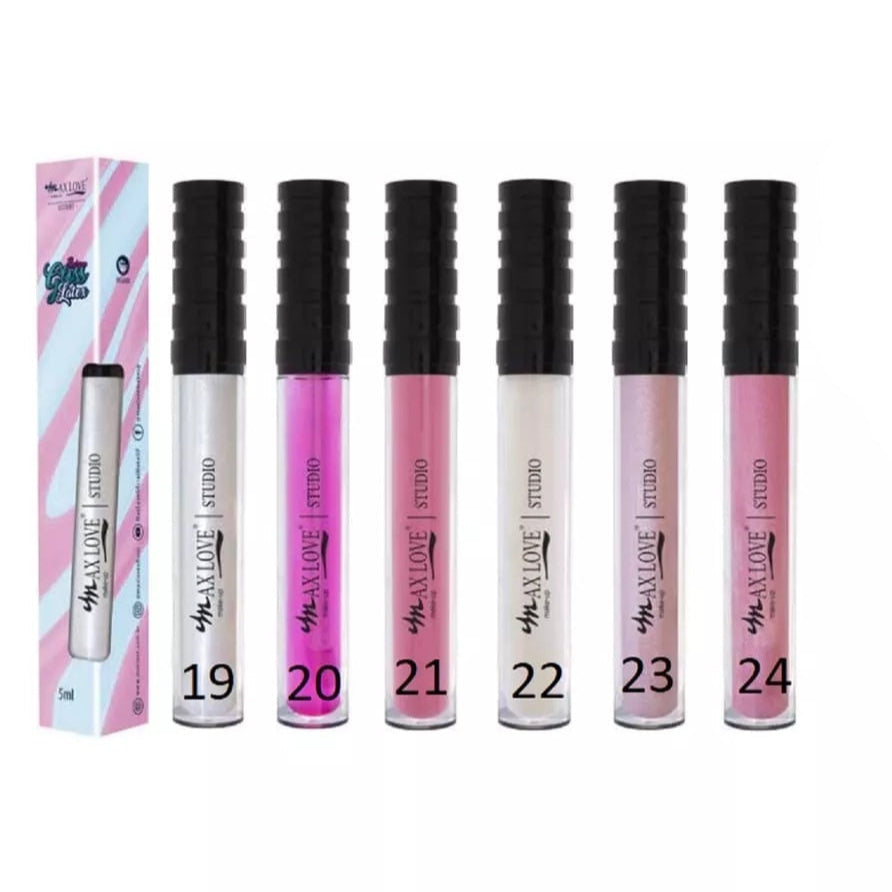 Gloss batom Latéx Novidade - Max Love