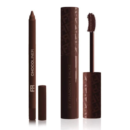 Kit Fran Chocoeyes Máscara Cilios Marrom E Lápis Multifuncional - Franciny Ehlke - Fran Ehlke