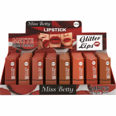 Batom  Lipstick Matte Miss Betty