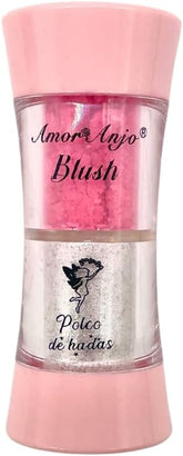 Blush E Iluminador Em Pó 2 Em 1- Amor Anjo