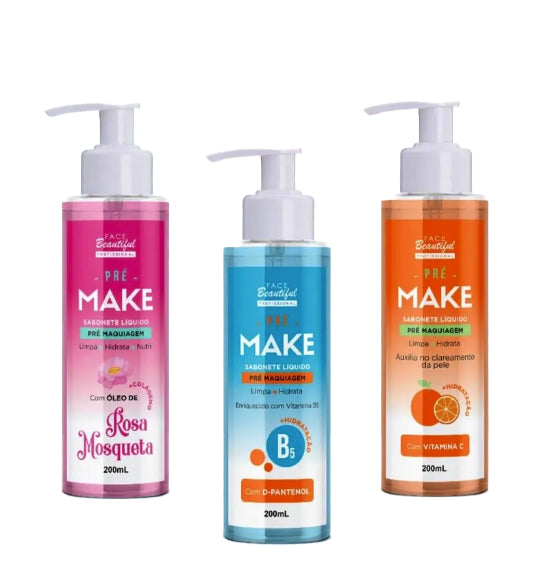 Sabonete Líquido Pré Make Face Beauty