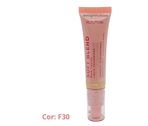 Base Líquida Soft Blend  - Ruby Rose