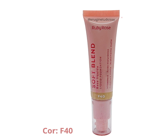 Base Líquida Soft Blend  - Ruby Rose