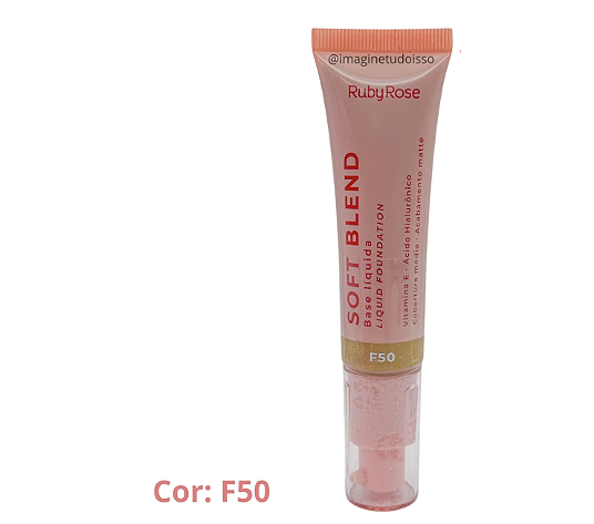 Base Líquida Soft Blend  - Ruby Rose