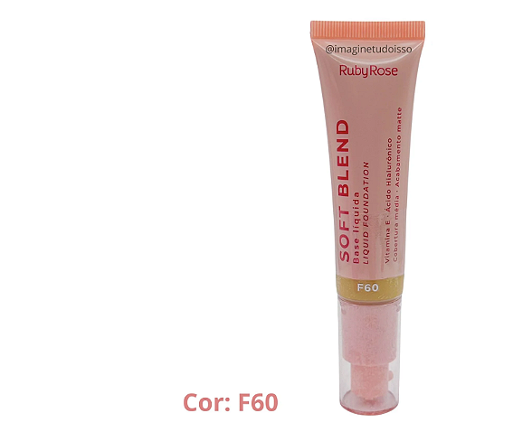 Base Líquida Soft Blend  - Ruby Rose