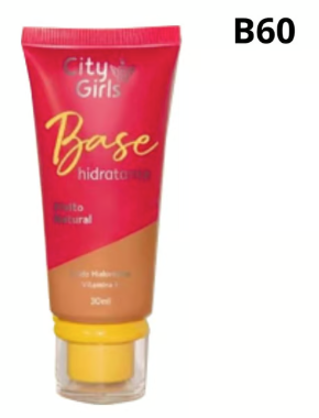 Base Hidratante Efeito Natural - City Girls