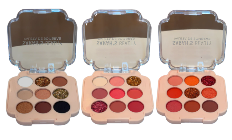 Paleta de Sombras  Sarah's Beauty