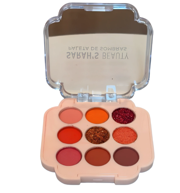 Paleta de Sombras  Sarah's Beauty