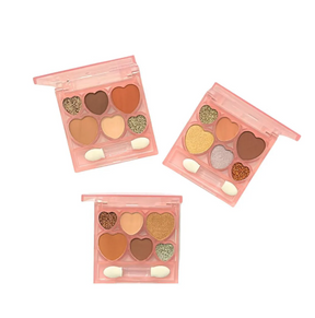 Paleta de Sombras e Glitter 4 Angels – Tons 01, 02 e 04