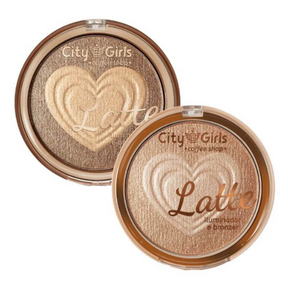 Iluminador e Bronzer City Girl