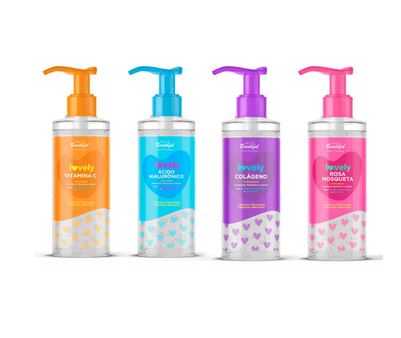 Gel de Limpeza Profunda Lovely Face Beautiful