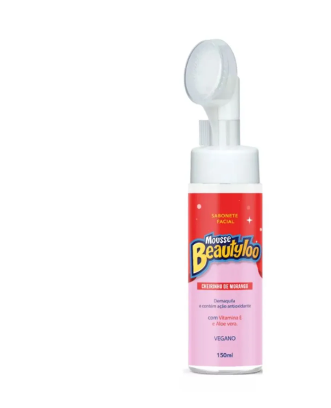 Mousse Facial Beautyloo Morango - Face Beautiful