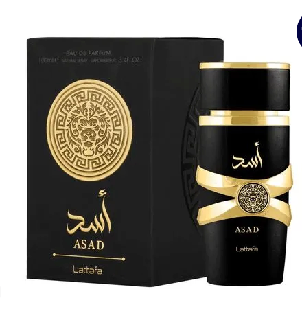 Lattafa Asad Eau de Parfum Perfume Árabe Masculino 100ml