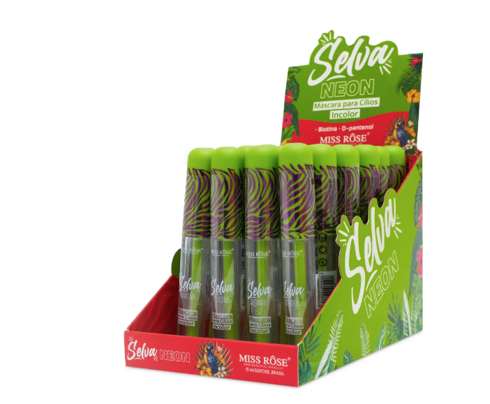 Máscara Incolor para Cílios - Selva Neon Miss Rosê