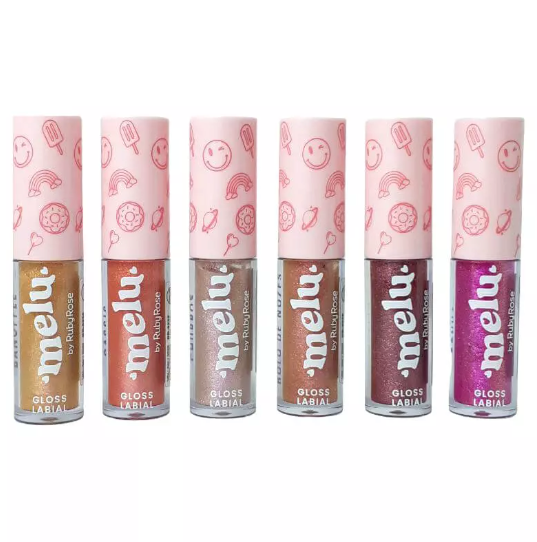 Lip Gloss Melu Brilhante - Ruby Rose