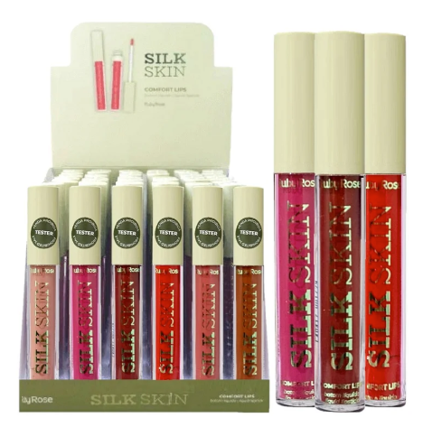 Batom Líquido Comfort Lips Silk Skin  Ruby Rose