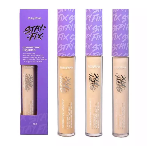 Corretivo Líquido Stay Fix  Ruby Rose
