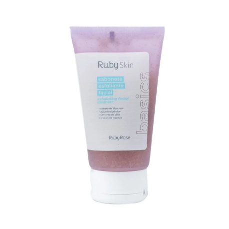 Sabonete Esfoliante Facial Basics Ruby Rose