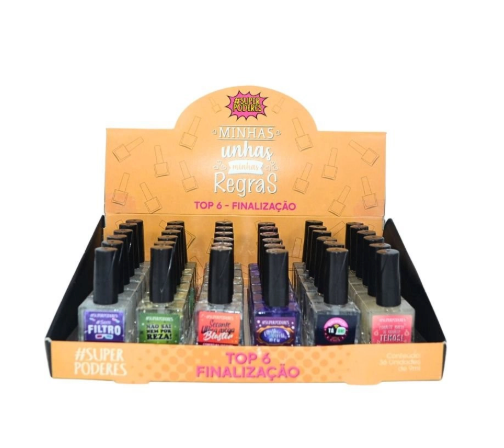 Esmalte para Finalização Minhas Unhas Minhas Regras Super Poderes