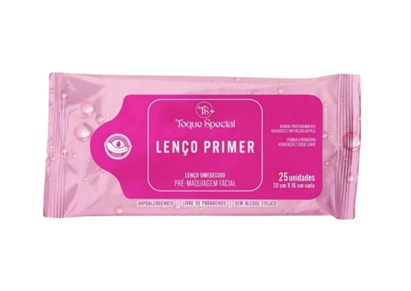 Lenço Umedecido Pré-maquiagem  Toque Special