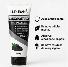 Mascara Facial Carvao Ativado Ludurana