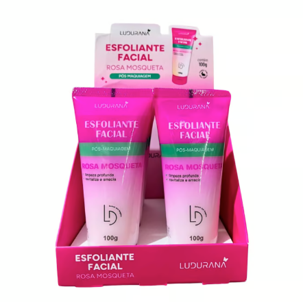 Esfoliante Facial Rosa Mosqueta  Ludurana