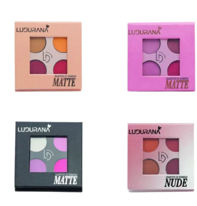 Paleta Quarteto de Sombras  Ludurana