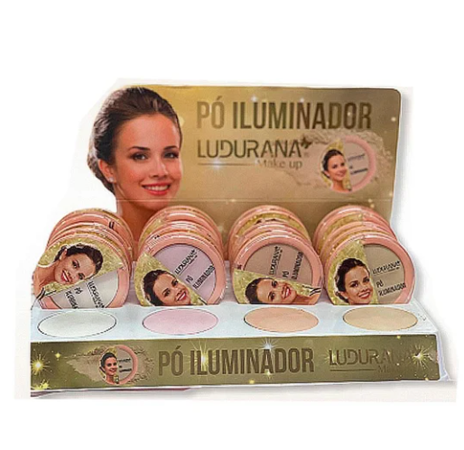 Pó Iluminador 4 Cores  8g Ludurana