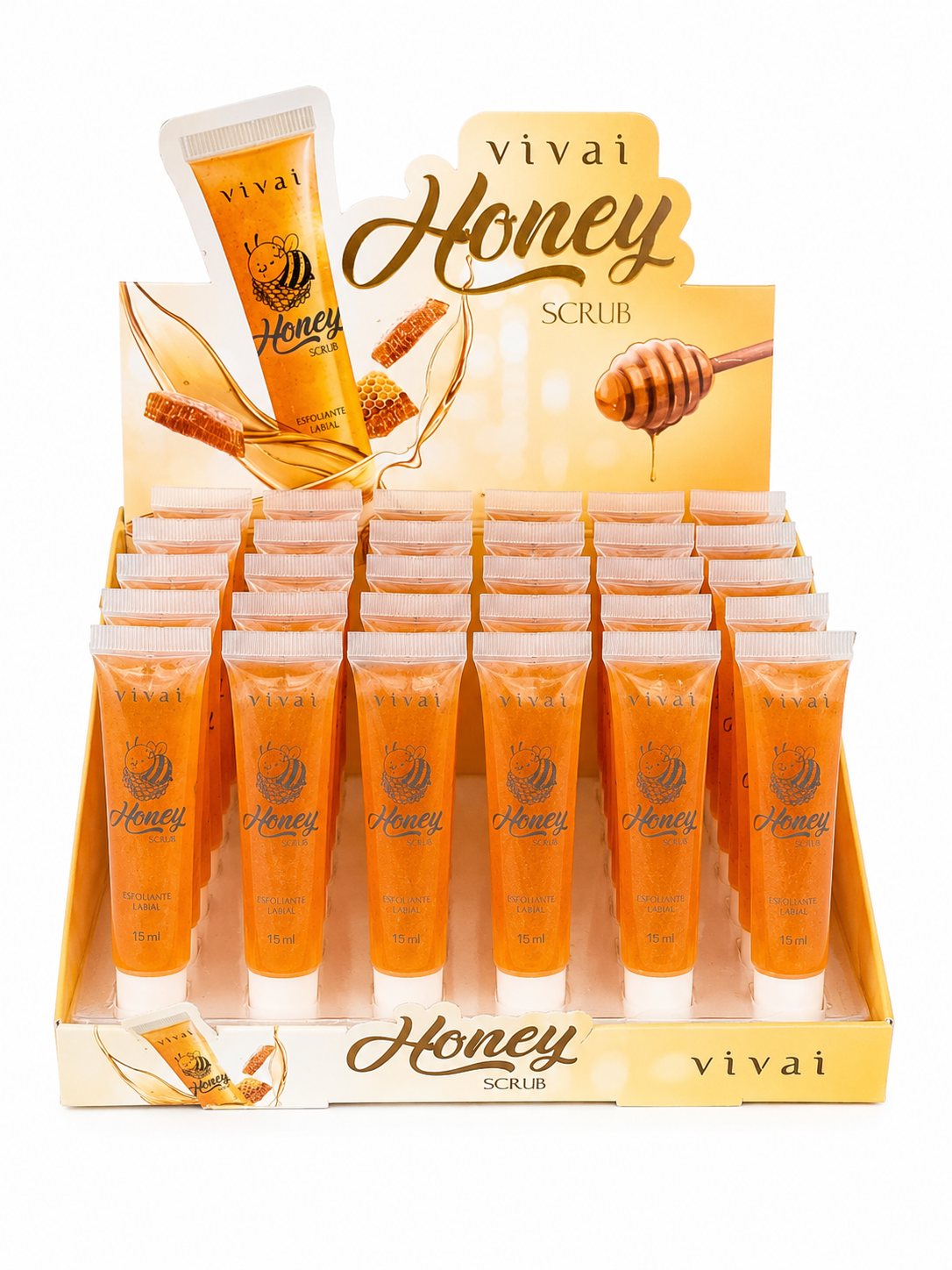 Esfoliante Labial Honey Scrub Vivai – 15 ml