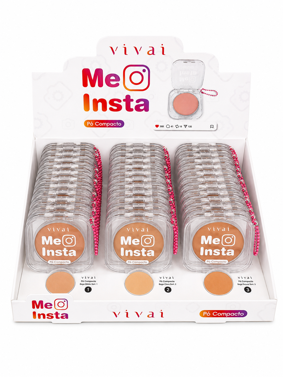 Pó Compacto Vivai Me Insta