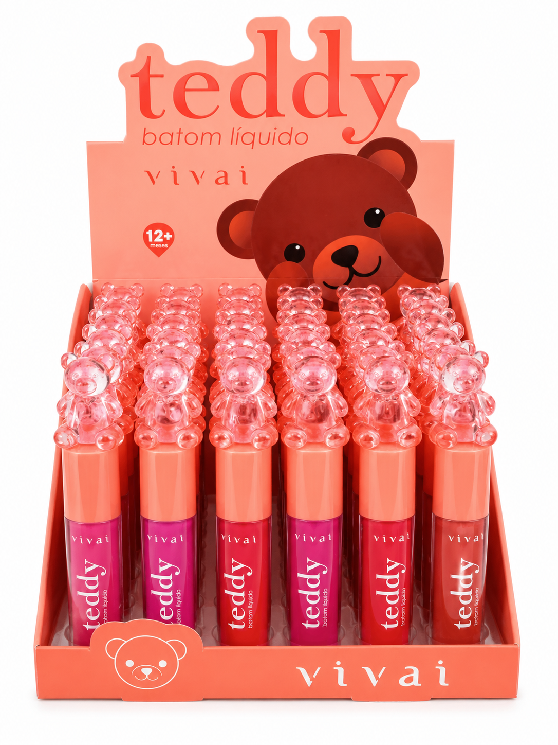 Batom Líquido Teddy Vivai